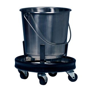 Foto 1 | Foto 1 | Kick Bucket Graham-field De Acero Inoxidable De 12,5 Litros Con Soporte Rodante - Venta Internacional.