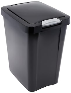 Foto 2 | Foto 2 | Basurero Sterilite 10439004, 28,4 L, Tapa Táctil De Plástico Negro - Venta Internacional.