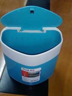 Foto 3 | Foto 3 | Basurero Para Cocina Azul Prat-k 5lts