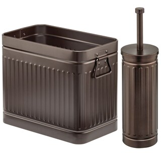Foto 1 | Foto 1 | Juego De Escobillas Para Inodoro Mdesign Metal Compact Con Papelera - Venta Internacional.