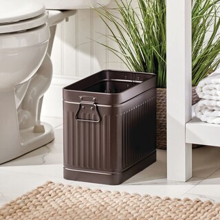 Foto 3 | Foto 3 | Juego De Escobillas Para Inodoro Mdesign Metal Compact Con Papelera - Venta Internacional.