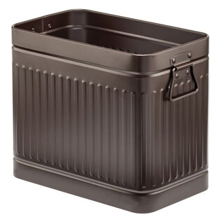 Foto 1 | Foto 1 | Bote De Basura Mdesign Oscar Collection Metal Bronce Pequeño - Venta Internacional.