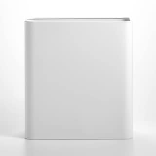 Foto 4 | Foto 4 | Bote De Basura Mdesign De Acero Inoxidable Delgado Rectangular De 10 Litros Blanco - Venta Internacional.
