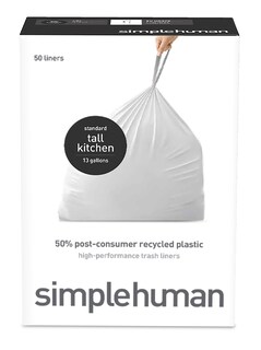 Foto 1 | Foto 1 | Bolsas De Basura Simplehuman Recicladas Al 50% Después Del Consumo 13 Galones - Venta Internacional.