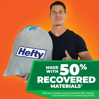 Foto 2 | Foto 2 | Bolsas De Basura Hefty Ultra Strong De 13 Galones Y 40 Unidades  Color Gris - Venta Internacional.