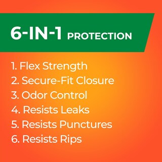 Foto 4 | Foto 4 | Bolsas De Basura Hefty Ultra Strong De 13 Galones Y 40 Unidades  Color Gris - Venta Internacional.