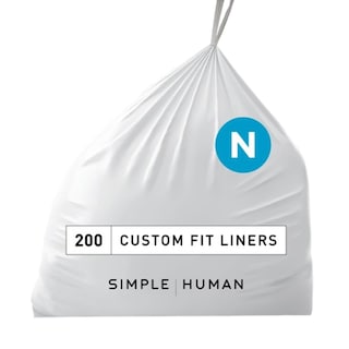 Foto 1 | Foto 1 | Bolsas De Basura Simplehuman Code N 30 L/8 Galones 200 Unidades Blancas - Venta Internacional.
