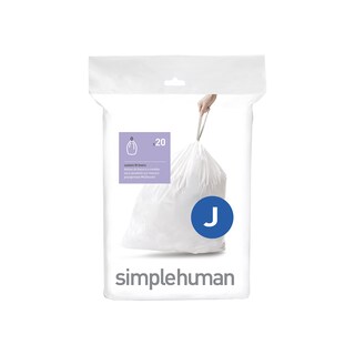 Foto 1 | Foto 1 | Bolsas De Basura Simplehuman Code J Custom Fit 30-45 L  20 Unidades - Venta Internacional.
