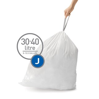 Foto 2 | Foto 2 | Bolsas De Basura Simplehuman Code J Custom Fit 30-45 L  20 Unidades - Venta Internacional.