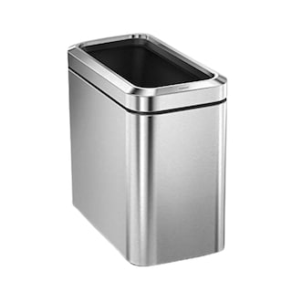 Foto 1 | Foto 1 | Bote De Basura Simplehuman  Delgado  Con La Parte Superior Abierta  25 L  Acero Inoxidable - Venta Internacional.