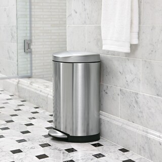 Foto 6 | Foto 6 | Bidón De Basura Simplehuman Pequeño Semicircular 10 Litros Acero - Venta Internacional.