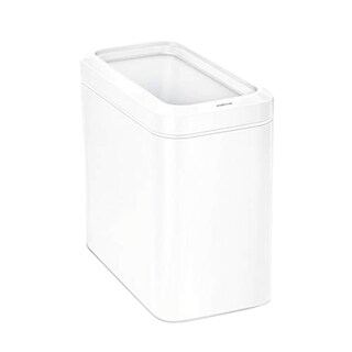 Foto 1 | Foto 1 | Bote De Basura Simplehuman Delgado Con La Parte Superior Abierta 25 L De Acero Inoxidable Blanco - Venta Internacional.