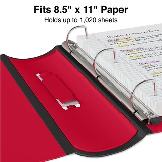 Foto 4 | Foto 4 | Binder Staples Better De 4 Pulgadas Y 3 Anillas Con Vista En Rojo - Venta Internacional.