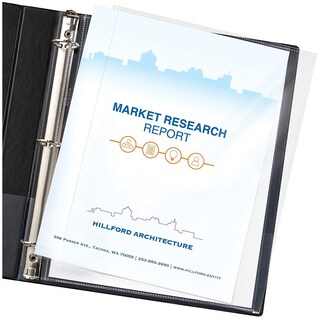 Foto 3 | Foto 3 | Protectores De Sábanas Staples, Bolsillos Seguros Para Documentos Con Carga Lateral - Venta Internacional.