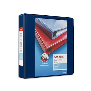 Foto 1 | Foto 1 | View Binder Staples 82673, Resistente, 2 Pulgadas Y 3 Anillos, Azul - Venta Internacional.