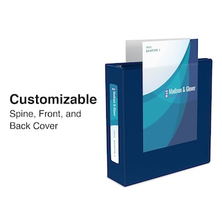 Foto 2 | Foto 2 | View Binder Staples 82673, Resistente, 2 Pulgadas Y 3 Anillos, Azul - Venta Internacional.