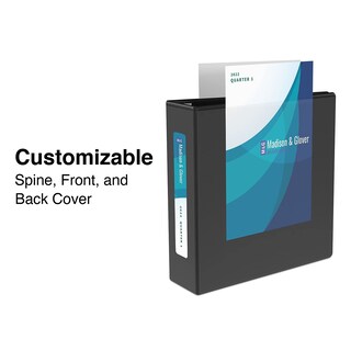 Foto 2 | Foto 2 | Binder Staples Heavy-duty Con Vista De 3 Anillas, 1.5 Pulgadas, Color Negro, Paquete De 3 - Venta Internacional.
