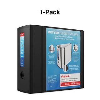 Foto 7 | Foto 7 | Binder Staples Better Heavy-duty View, 5 Pulgadas Y 1000 Hojas - Venta Internacional.