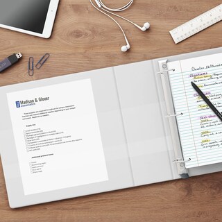 Foto 7 | Foto 7 | View Binder Staples Heavy-duty, 4 Pulgadas, 3 Anillas, 4 Anillas, 4 Unidades, 4 Unidades - Venta Internacional.