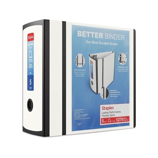 Foto 1 | Foto 1 | Binder Staples Better Heavy-duty View, 1000 Hojas, Color Blanco - Venta Internacional.