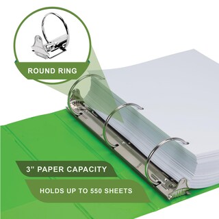 Foto 5 | Foto 5 | View Binder Samsill, A Base De Plantas, Duradero, De 3 Pulgadas, Paquete De 4 - Venta Internacional.