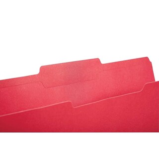Foto 5 | Foto 5 | Carpeta Staples 807780 Con Lengüeta Reforzada De Color, Tamaño Legal, Roja - Venta Internacional.
