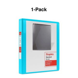 Foto 7 | Foto 7 | Ver Binder Staples Standard 1, 3 Anillas, 220 Hojas, Color Verde Azulado - Venta Internacional.