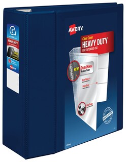 Foto 1 | Foto 1 | Binder Avery Heavy-duty View, 3 Anillas, 5 Pulgadas, Azul Marino - Venta Internacional.
