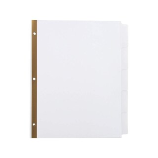 Foto 2 | Foto 2 | Separadores De Papel Staples Big Tab Para Escribir, 5 Pestañas, 4 Unidades - Venta Internacional.