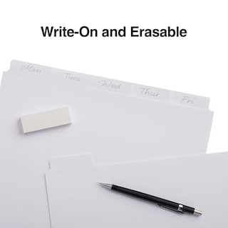 Foto 3 | Foto 3 | Separadores De Papel Staples Big Tab Para Escribir, 5 Pestañas, 4 Unidades - Venta Internacional.
