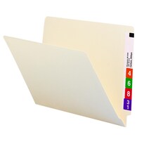 Carpeta De Archivos Con Lengüeta En El Extremo, Pestaña De Corte Recto, Tamaño Carta - Venta Internacional.