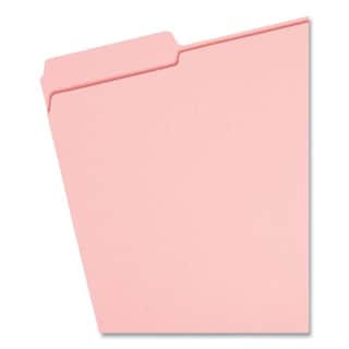 Foto 4 | Foto 4 | Carpeta Para Archivos Smead, Con Lengüeta Reforzada De 1/3, Tamaño Carta, Color Rosa - Venta Internacional.