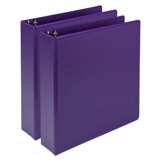 Foto 1 | Foto 1 | View Binder Samsill, A Base De Plantas, Duradero, De 2 Pulgadas, Paquete De 2 Unidades, Morado - Venta Internacional.