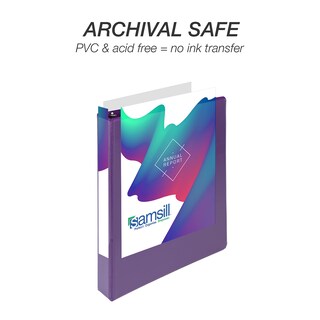 Foto 5 | Foto 5 | Binder Samsill Durable, 1 Pulgada, Morado, Paquete De 4, 225 Páginas - Venta Internacional.