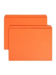 Carpeta De Archivos Reforzada Con Forma De Tablilla, Corte Recto, Color Naranja - Venta Internacional.