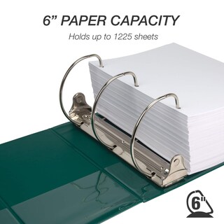 Foto 3 | Foto 3 | Binder Samsill Durable, 15 Cm, Con Anillo En D, Verde, 1225p - Venta Internacional.