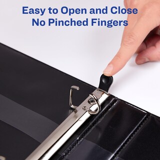 Foto 4 | Foto 4 | Anillo Pesado Ezd De 2 Pulgadas Con Un Solo Toque De Binder Avery, Negro - Venta Internacional.
