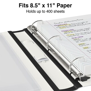 Foto 4 | Foto 4 | Anillas En D Better View De Binder Staples, 1.5 Pulgadas, Blancas - Venta Internacional.