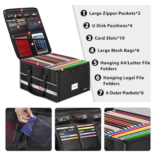 Foto 2 | Foto 2 | Caja de Almacenamiento de Documentos Ignífuga Engpow con Cerradura - Venta Internacional