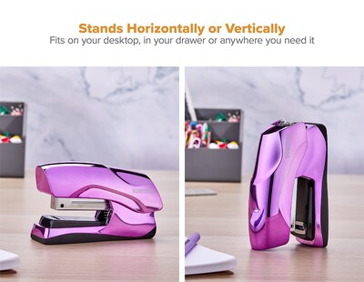 Foto 6 | Foto 6 | Grapadora Bostitch Office Heavy Duty Con Capacidad Para 40 Hojas, Color Morado - Venta Internacional.