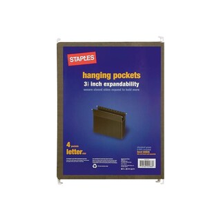 Foto 3 | Foto 3 | Carpetas Colgantes Staples 260828 De 3,5 Pulgadas, Tamaño L De Expansión - Venta Internacional.
