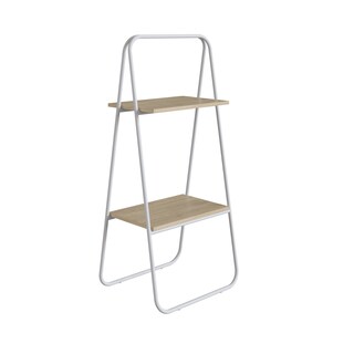 Foto 2 | Foto 2 | Organizador Multifuncional Color Blanco Y Madera Con Estructura Metálica De Acero