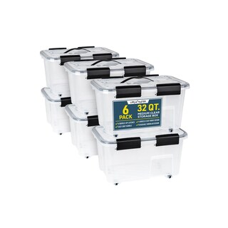 Foto 7 | Foto 7 | Cajas De Almacenamiento Lifemaster 32l 6 Piezas Apilables Transparentes - Venta Internacional
