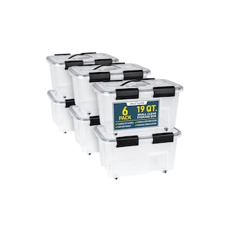 Foto 7 | Foto 7 | Cajas de Almacenamiento Apilables Lifemaster 19 Litros 6 Piezas - Venta Internacional