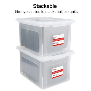 Foto 5 | Foto 5 | Archivador Colgante Staples Transparente - Venta Internacional