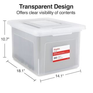 Foto 6 | Foto 6 | Archivador Colgante Staples Transparente - Venta Internacional