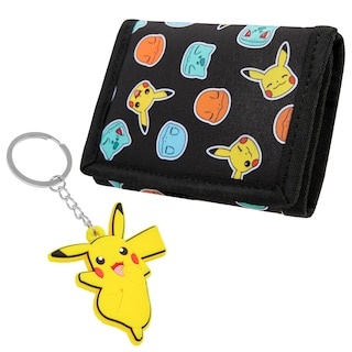 Foto 1 | Foto 1 | Set De Cartera Y Llavero Pokémon Trifold Para Niños - Venta Internacional.