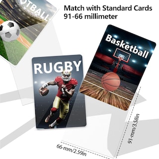 Foto 4 | Foto 4 | Fundas De Cartas Mlikero Matte Clear 1000 Unidades Para Mtg - Venta Internacional.