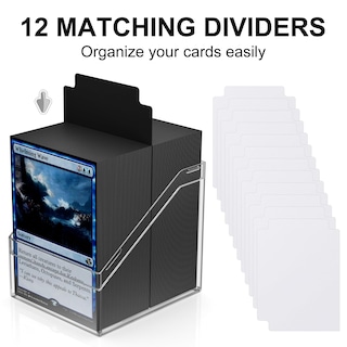 Foto 3 | Foto 3 | Estuches De Baraja Mlikero Acrylic Commander, Paquete De 12 Unidades, 100 Cartas - Venta Internacional.