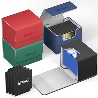Foto 1 | Foto 1 | Caja De Cartas Mlikero Commander, Más De 400 Cartas Con 4 Divisores X4 - Venta Internacional.